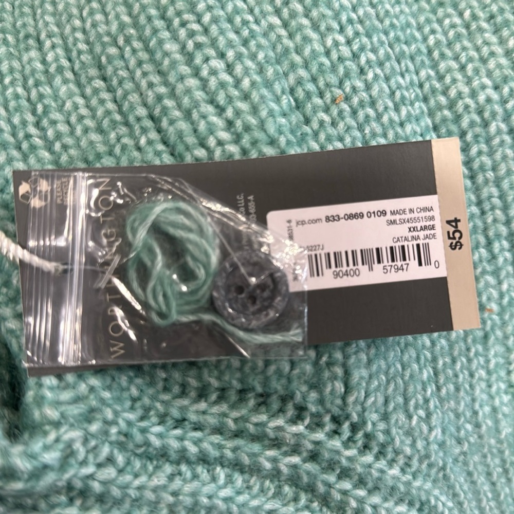 Knit buttoned down sweater - Picture 2 of 5